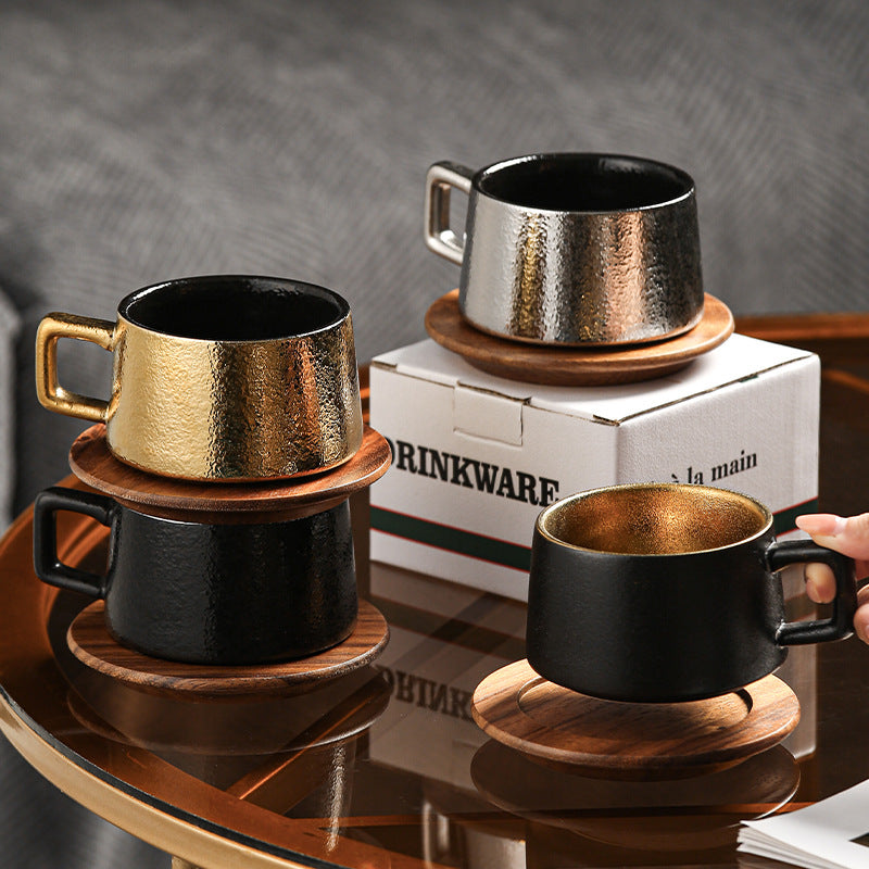 Ins scandinavian high-looking stylish ceramic mug office afternoon tea hand gift mug coffee cup suit