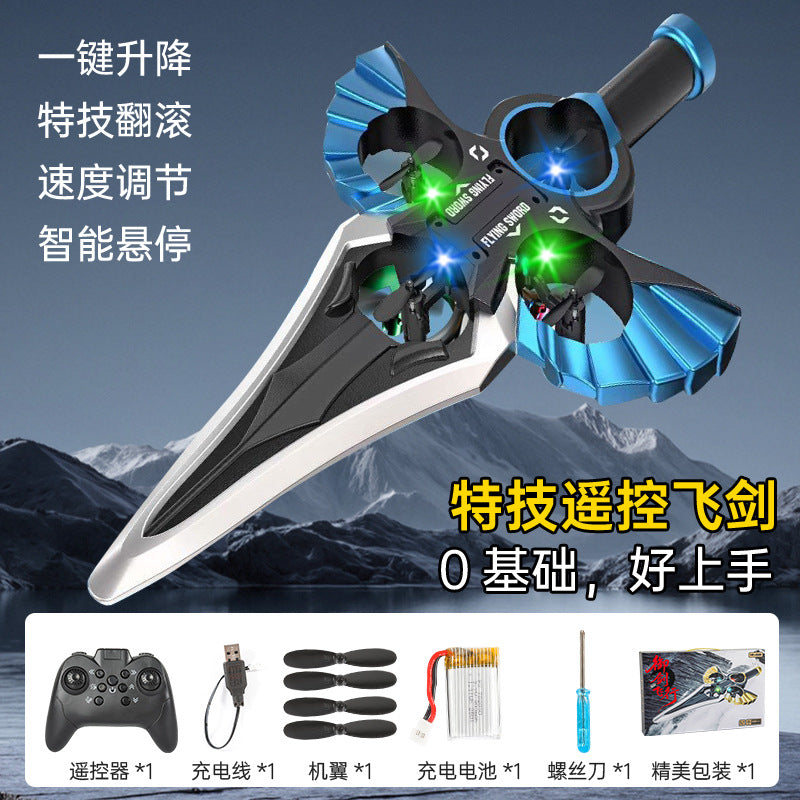 Direct from the manufacturer: flying sword remote control toy drone - experience the thrill of flight with this motion-sensing, sword-shaped drone! perfect as a unique gift