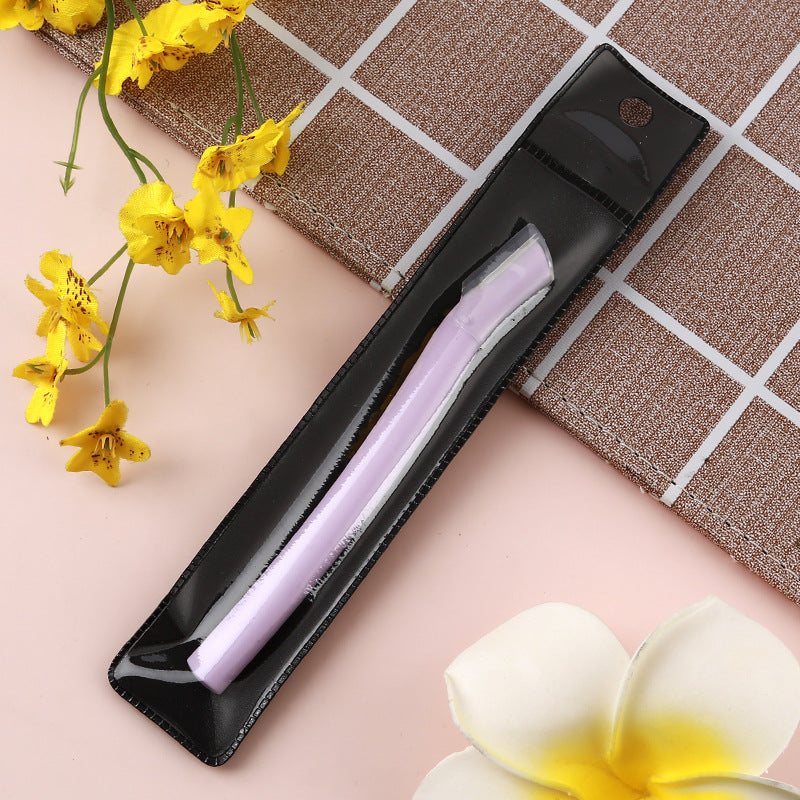 Manufacturer wholesale meniscus eyebrow trimmer women's beauty salon special eyebrow scraper anti-scratch eyebrow trimmer artifact beauty tool