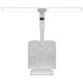 Posture corrector reading book stand desk lamp - all-spectrum eye protection rechargeable clip-on book light for students and children