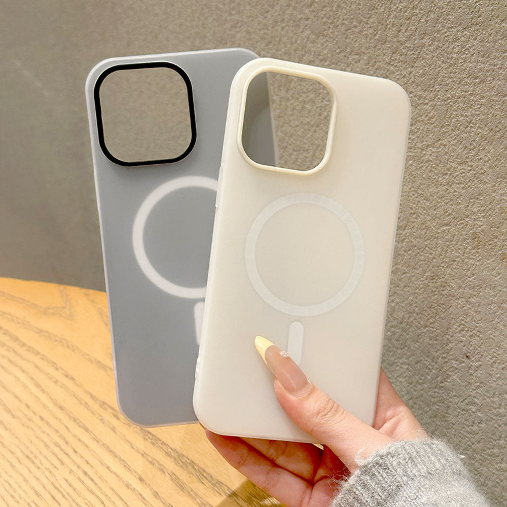 2-in-1 jelly magnetic case for iphone 16 pro max, apple 15 skin-feel matte protective cover for iphone 14