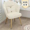 Accessible luxury chair makeup stool popular makeup chair for home lazy bedroom storage back chair dressing stool manicure chair