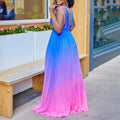 European and american style women's clothing  independent store new deep v-neck sexy ruched camisole bandeau maxi dress