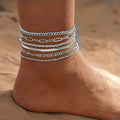 20245 anklet zircon devil's eye anklet heart butterfly ankle joint devil's eye anklet