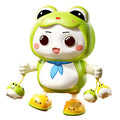 Kids' frog dancing robot toy with lights, singing, educational early learning machine, gift for boys and girls ages 0-3
