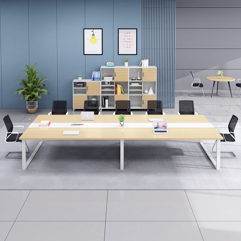 Saint li conference table and chair bench table meeting training table business casual modern reception negotiation table