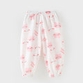 Baby cotton mosquito pants for boys, summer lightweight style, class a, summer air conditioning pants for infants and toddlers