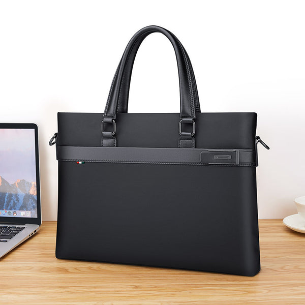 Emperor Paul Men's Briefcase Business Commuter Handheld Men's Bag Large Capacity Water-proof Nylon Computer Bag Wholesale