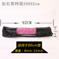 Yoga bag yoga mat bag new oxford cloth mesh bag cover foam roller mesh bag yoga pillar storage bag yoga