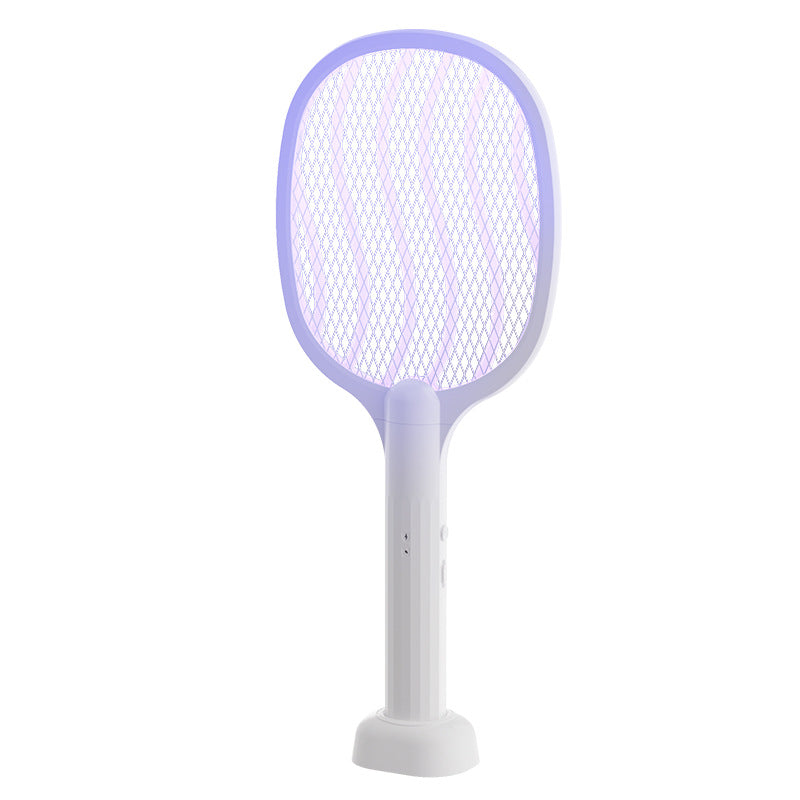 Two-in-one new arrival handheld electric mosquito swatter rechargeable powerful for home lithium battery mosquito killer usb electric mosquito swatter mosquito killer lamp