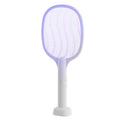 Two-in-one new arrival handheld electric mosquito swatter rechargeable powerful for home lithium battery mosquito killer usb electric mosquito swatter mosquito killer lamp