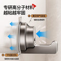 Suction cup strong space aluminum towel rack gun gray bathroom punch-free traceless hanging bath towel slipper storage rack