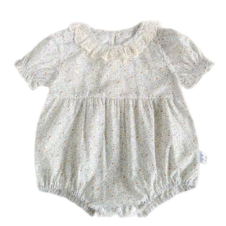 Summer bodysuit & dress set for baby girls - princess style - perfect for baby showers, first birthday celebrations, and adorable photoshoots!