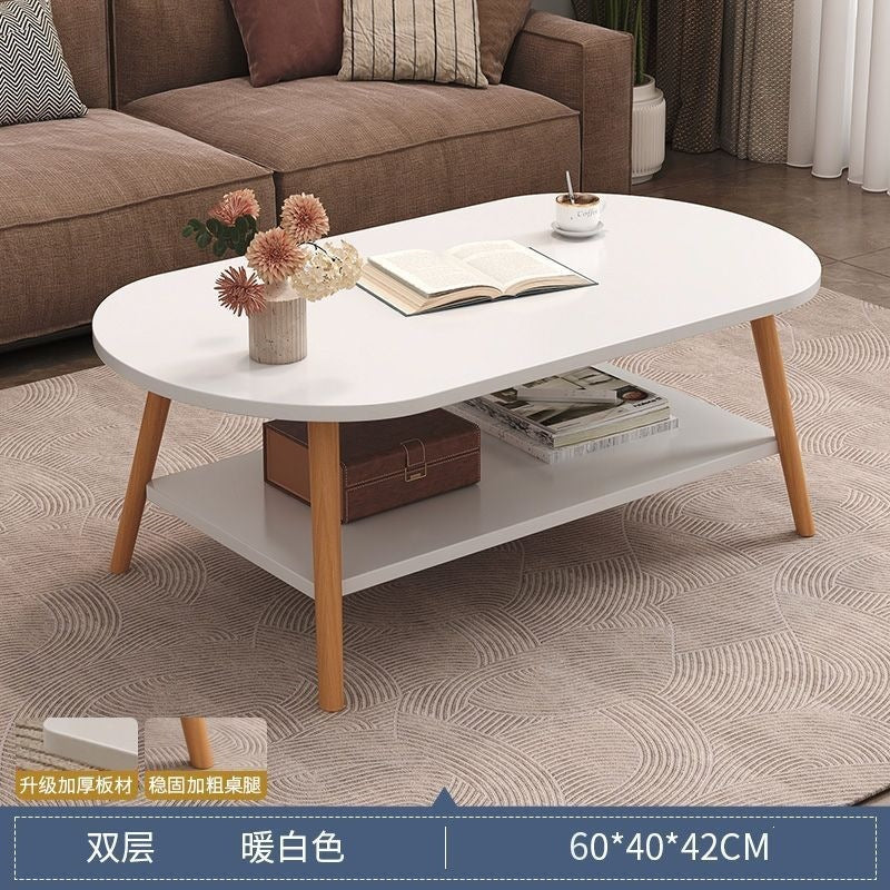 Coffee table modern casual rental house balcony low table living room small tea table hotel apartment bedroom sofa side table