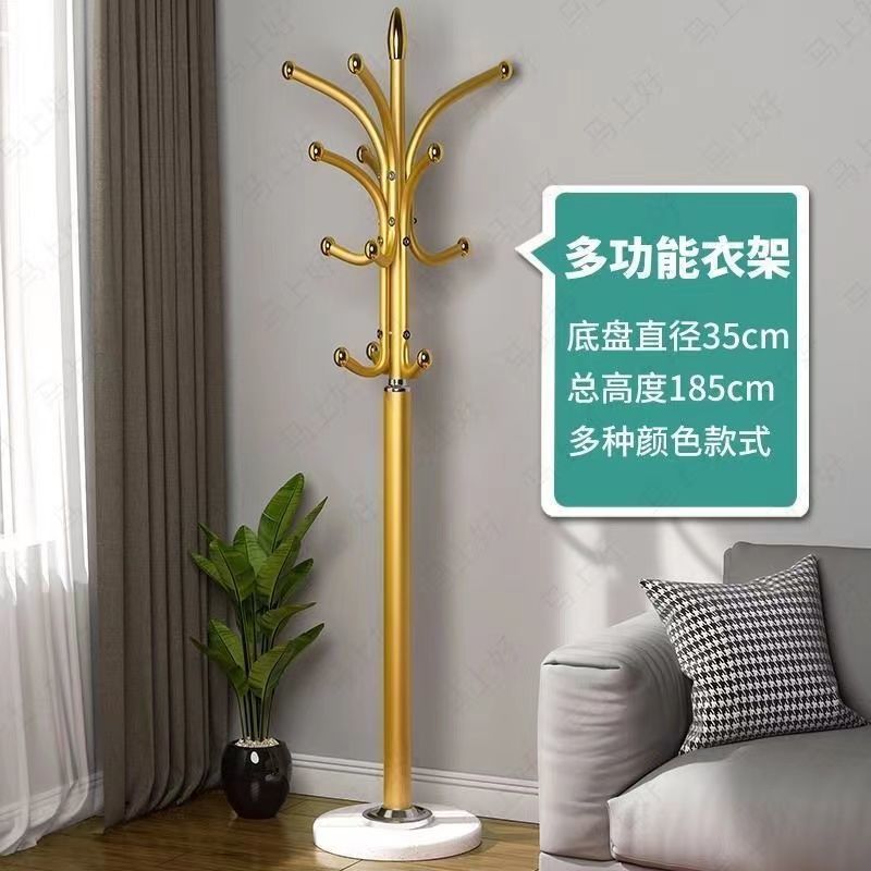 Popular coat rack floor-standing simple modern storage shelf clothes rack clothes rack entrance hall storage artifact