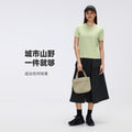 Women's active skirt - summer casual versatile cargo skirt - outdoor water-resistant large pocket midi skirt d26048