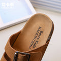 Birkenstock boys' cork sandals -  summer new collection - kids' indoor/outdoor sandals - big & tall boys' flip-flops