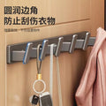 No punching hook, clothes hook, door back, entrance wall hanging row hook, bathroom door back sticky hook, storage space aluminum