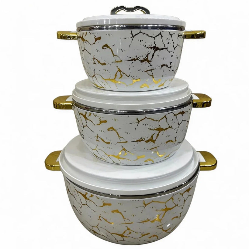 2l-3.5l-6.5lexport cross-border export to africa food warmer container 3pcs thermal insulation box