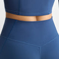 quick-drying nude yoga shorts, butt-lifting fitness three-quarter pants, tight high waist running sports shorts for women outwear