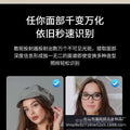 Face recognition fingerprint lock visual electronic password lock anti-theft door lock c-level lock core smart door lock manufacturer in stock