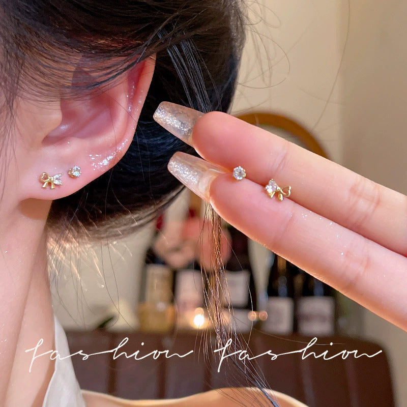 925 silver needle spring and summer flower earrings for women classy super fairy elegantbest selling earrings 2026 small fresh earrings