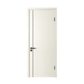 Multi-layer indoor white wooden door room door bedroom door suit soundproof room door swing door solid wood composite single door