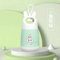 Cartoon rabbit mug, wide-mouth student water bottle, portable glass cup, cute women's cup, on-the-go gift cup, leak-proof