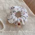 Korean style kids' lace bow hair tie - cute hair scrunchie for girls - high elasticity hair band - hair accessories