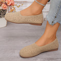 Fashionexportnew arrivalplus sizecut outlow ankleflats women's retro soft bottom breathable slip-on loafers bean shoes