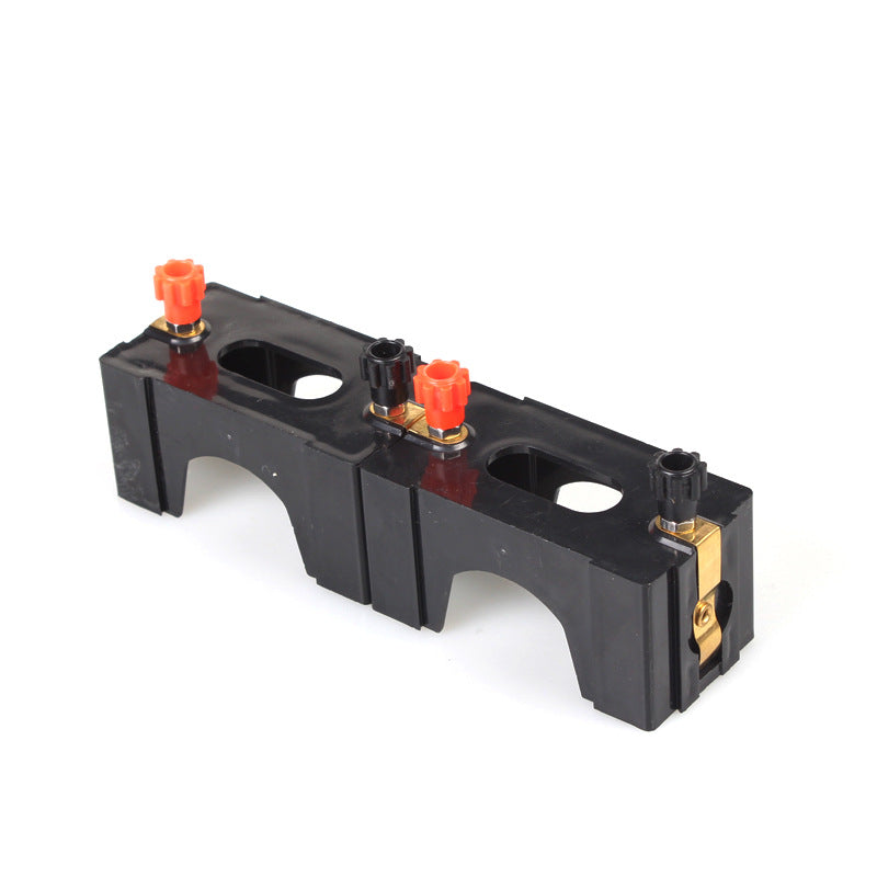 Copper experimental battery box No. 1 battery clip junior high school physics teaching instrument, equipment for series and parallel circuits