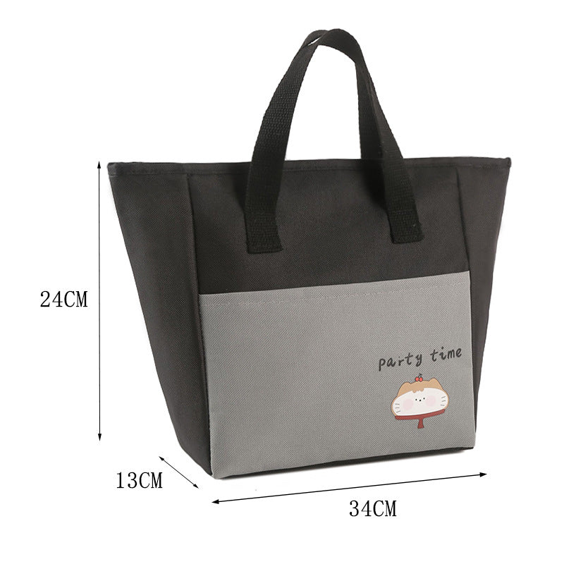 Beilian's new cute thermal insulation bento bag portable student commuter lunch box picnic lunch bag mommy bag wholesale