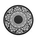 Car anti-slip mat blue and white porcelain storage mat car center console high temperature resistant round high viscosity lotus mobile phone anti-slip mat