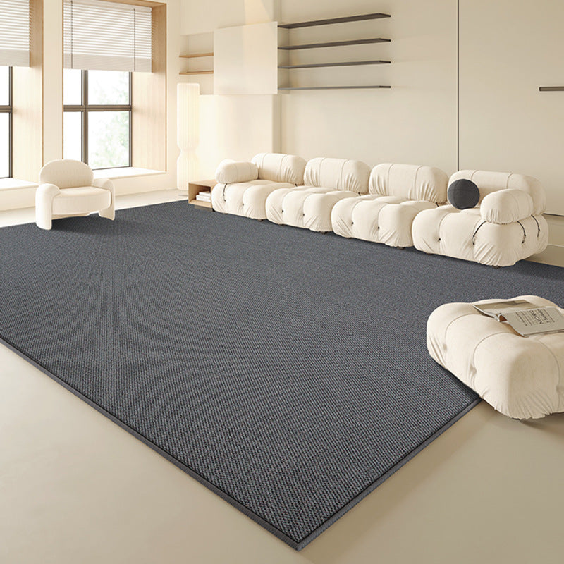 Waterproof and stain-resistant living room rug, new style, no-wash, wipeable, low-maintenance, light luxury, high-end diatomaceous earth silk sofa blanket/mat