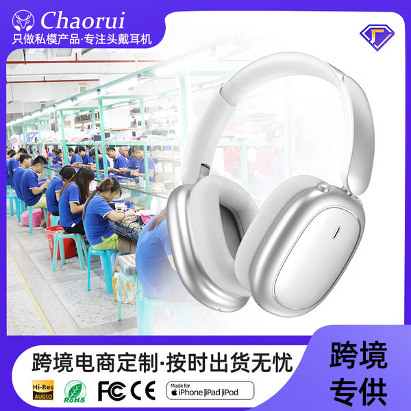 The new model is suitable for Huawei Bluetooth headset ANC noise reduction all-inclusive ear stereo bass folding super long battery life