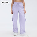 New outdoor running trousers - lightweight, quick-drying, multi-pocket, wide-leg cargo casual pants d25001