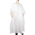 african women's v-neck loose dress  sequin fashion robe bubu dress