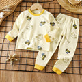 Kids' cotton underwear set - new spring collection: boys' thermal underwear, girls' pajamas, and children's loungewear