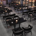 Bar booth sofa barbecue milk tea shop camping style qing bar music restaurant bar tavern cafe table and chair combination