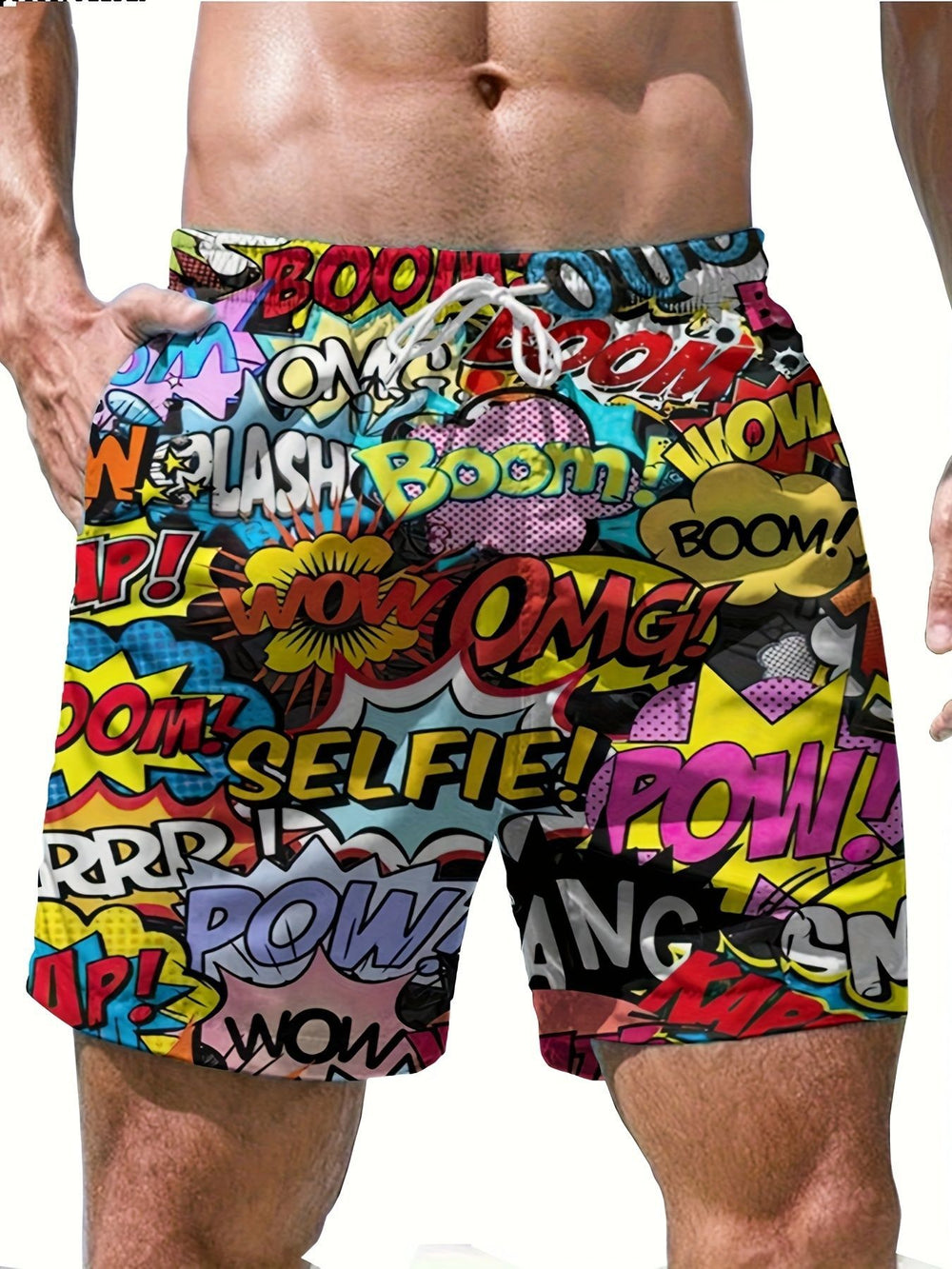 trending men's swim trunks, quick-dry swim shorts, casual athletic beach shorts, new european and american styles