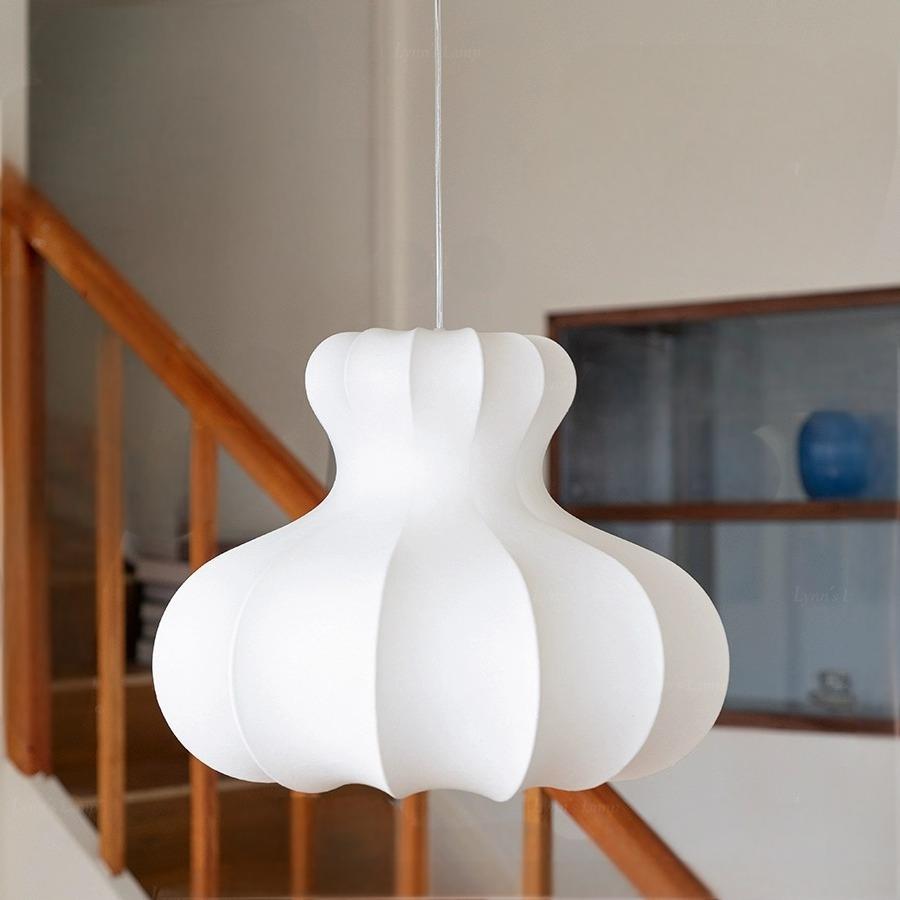 Wabi Silent Wind Silk Chandelier Japanese Living Room Chandelier Bedroom Light Retro Zen Creative Homestay Light