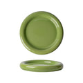 Minimalist & chic donut ceramic steak plate - high-end, aesthetic, and creative serving dish for restaurants & hotels - perfect for desserts & plating