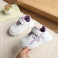Vancahao girls' first walking shoes  new kids' athletic white sneakers boys' casual soft sole sneakers baby shoes