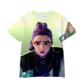 Witcher boy group 3d digital printing cross-border overseas casual loosefashion t-shirt k-pop girls t-shirt