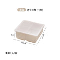 Large ice cube mold ice tray ice box silicone large square ice for home frozen ice cubes large food grade homemade handy gadget