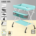 Diaper changing table - portable, multifunctional, foldable baby care station for newborns - bathing, diaper changing, and massage