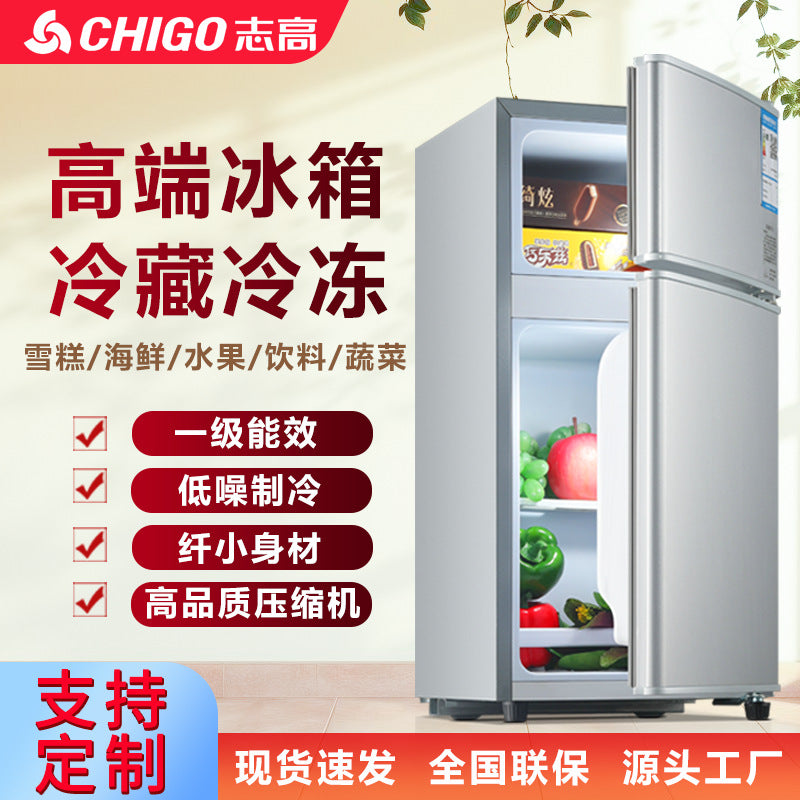 Chigo refrigerator - energy star tier 1, dual-cooling refrigerator-freezer, ideal for home, dorm, and rental properties - compact refrigerator