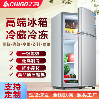 Chigo refrigerator - energy star tier 1, dual-cooling refrigerator-freezer, ideal for home, dorm, and rental properties - compact refrigerator