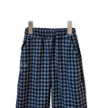 Girls' new autumn versatile black plaid casual pants - korean style, trendy and stylish straight-leg trousers for baby girls
