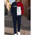 cross-border e-commerce 3d digital print men's autumn/winter new casual fitted long-sleeve hoodie and pants set
